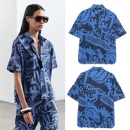 Blue Vintage Blouse 75354 (TS)