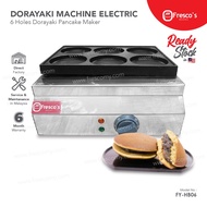 6 Holes Dorayaki Machine Electric Pancake Maker Dorayaki Maker Japanese Pancake
