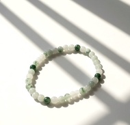 飄花翡翠手珠 | 天然緬甸A貨翡翠 | 送禮