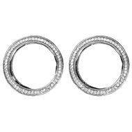 Air Conditioning Knob Interior Decoration Rhinestone Series Suitable For A5 A4 S4 S5 RS5 Q5 Q7 17-19