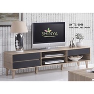 TV Console (Free Delivery + Installation)- 6ft / Hana Oak Colour 1.8m Cabinet