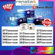 Renata 335/317/379/321/377/364/346/315/397/362/373/371/395/394 Swiss Made