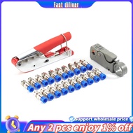 In stoick-1 Set Coaxial Crimping Stripping Pliers Crimping Pliers Spot Coaxial Cable Tool Set