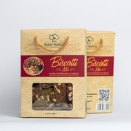 Biscotti MIX 3 Flavors (Vanilla, Chocolate, Green Tea) Weight Loss Snacks.