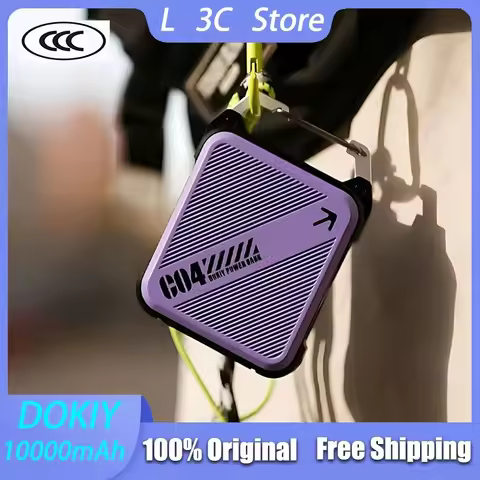 DOKIY 22.5W 10000mAh CCC Power Bank 170g Lightweight Two-Way Fast Charging Charger Portable Power Ba