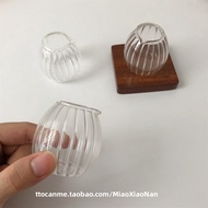 Transparent Glass Sauce Cup Coffee Honey Small Milk Bowl Ins Jar Retail Price 34 Yuan Specialty Coff