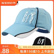 Korean Titleist FootJoy J.LINDEBERG ☄☂ หมวกกอล์ฟ Polo Golf ของแท้ หมวกกอล์ฟ หมวกบังแดด หมวกกันแดด สีน้ำเงิน