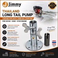 Thailand Long Tail Pump Boat Chrome Pipe With 19mm Key Coupling Ey20 Gx160 G200