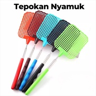 Mosquito Swatter Telescopic Fly Swatter Fly Swatter Insect Swatter Stainless Handle Telescopic Fly S