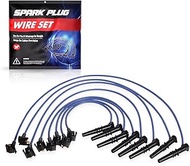ENA Blue Spark Plug Wire Set Compatible with Ford Mercury Lincoln Crown Victoria Expedition F-150 F-