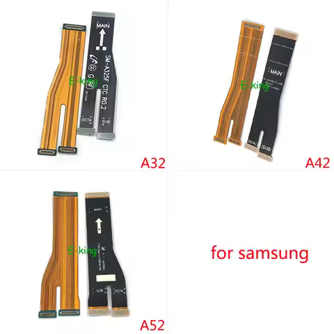 Mainboard Flex For Samsung Galaxy A22 A32 A42 A52 A72 Main Board Motherboard Connector LCD Flex Cabl
