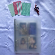 Preloved BINDER A5 PHOTOCARD PC 4 POCKET SLEEVE [INCLUDE SLEEVE]