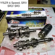 IKK racing gear box LC135 5 speed/ Y15ZR SR1 6 speed/ Y15ZR SR2/Y15ZR SR3 NEW/ EX5 Dream SR2/ ZX150/