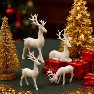2025 New Christmas Reindeer Decoration, 2/4-Piece Statue Set, Modern Home Decor DVGN523dv
