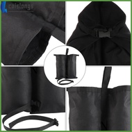 Portable Tent Weight Bag Gazebo Sandbag Canopy Leg Accessories Black Nylon caislongs