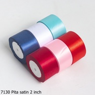 Satin Ribbon 2 Inch = 5cm Wide | Length 25 Yards = 22 Meters 7130