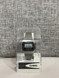 卡西歐 CASIO 七年電池壽命不鏽 鋼錶帶灰黑色細錶徑 A168 A168WGG A168WGG-1 A168WGG-1A 復古風