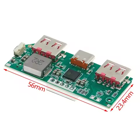 5V 3A Lithium Battery Digital Display Fast Charging Module IP5356 TYPE-C Micro USB QC3.0 2.0 PD3.0 P