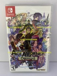 全新 Switch NS遊戲 逆轉裁判1+2合集 高清復刻版 The Great Ace Attorney Chronicles 美版英文版
