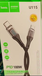 ⚡️1.2米長 LED 顯示快速叉電線 type-c to type-c 100W⚡️