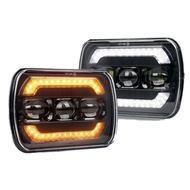 LED Headlights 6000k 280W High/Low Beam Led Headlamp For Jeep Wrangler YJ Cherokee XJ -Toyota -GMC F