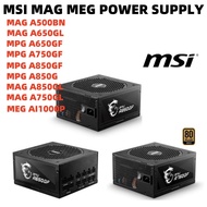 MSI 650W 750W 850W 80+ GOLD ATX Power Supplyv MAG MPG A650GF A650GL A750GF A750GL A850G A850GL