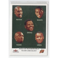 2000-01 Fleer 285 Gary Payton/Desmond Mason/Patrick Ewing/Vin Baker/Rashard Lewis SUBSET2017B3P17S6