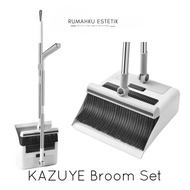 Broom Set Automatic Floor Cleaning Tools Floor Broom Set Cleaning Broom and Dustpan Practical Foldin