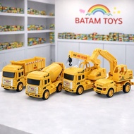 Batam Toys Children's Toys Construction Truck Car Construction Car Excavator Beko Bulldozer Crane