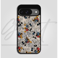 Hybrid Case Casing Google PIXEL 9 8 Pro 8 7 Pro 7 7A 6 Pro 6 6A 5 Mouse Collage BJ185