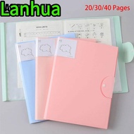 LANHUA 1Pcs A3 Paper File Folder, Student Stationery 20/30/40 Pages A3 Document Bag, Office Supplies