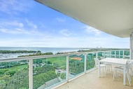 Bright Spacious 1BR Miami Retreat Balcony View