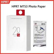 กระดาษภาพถ่าย HPRT MT53 กระดาษภาพถ่ายมีกาวในตัว ขนาด 2x3 นิ้ว กระดาษภาพถ่ายสี สำหรับเครื่องพิมพ์พกพา