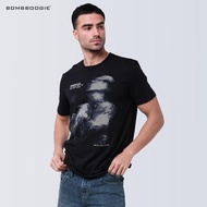 Bombboogie Men's Slimfit T-Shirt Kornilov 12F77B4BK T Shirt Lelaki