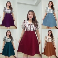 Dress For Chubby Women No Need To Iron Chest 40-44 Inches/Waist 34-44 Inches/Hip Before Stretching 4