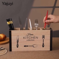[Yajuyi] Wooden Cutlery Holder, Space-saving  Cutlery Box