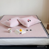 Ethylene Cartoon PEIns Wind Bed Mat Polyethylene Cool Ice Silk Set46%Big Eyes A Summer Waffle FR2D