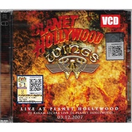 Wings Live At Planet Hollywood 2007 VCD Rakam Secara Live Lagu Rock Melayu Original New And Sealed