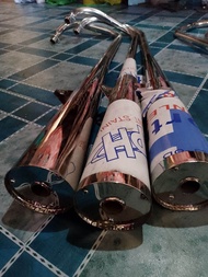 Kawasaki Bajaj ct100 old model version 1 in 2 chicken pipe stainless