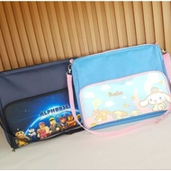 CHILDREN'S FOLDER BAG Custom Lesson BAG DATA BAG PRINT Children's Sling BAG A4