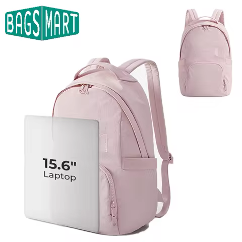 BAGSMART Travel Backpack Women Bags Laptop Backpack Waterproof Large Capacity Nylon College Bag Univ