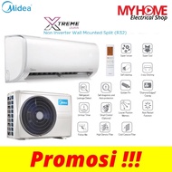 MIDEA R32 Xtreme Dura Air Conditioner 1.0HP-2.5HP MSGD-09CRN8 / MSGD-12CRN8 / MSGD-18CRN8 / MSGD-24CRN8