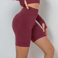 Gymshark Hyperflex Fitness Pants - High-Waisted Hip-Lifting Peach Yoga Shorts