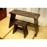 [Jinyang Guqin Table] Yangzhou Factory Direct Sales Guqin Table Stool Old Paulownia Portable Detacha