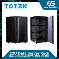 TOTEN 22U Data Server Rack /Server Data Rack / Server Cabinet / Data Cabinet / Server Rack Cabinet /