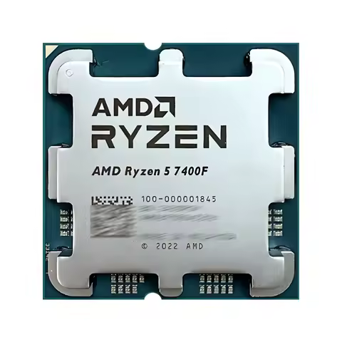 AMD Ryzen 5 7400F AMD R5 7400F CPU 6-Core 12-Thread 4.7GHz Unlocked Desktop Processor Socket AM5 Gam