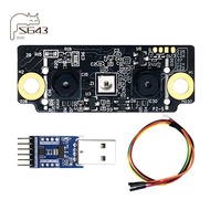FM225 3D Face Recognition Module DC5.5V-9V Live Detection UARTandUSB Communication Interface(C)