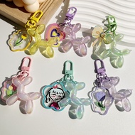 Balloon dog pendant/cartoon anime backpack pendant/balloon dog key pendant