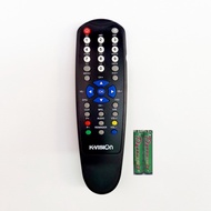 K-Vision Remote TV Receiver Parabola - Free Batterai