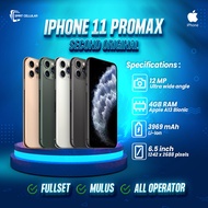 iPhone 11 Pro Max 256Gb Second E X Inter Original No Minus Fullset